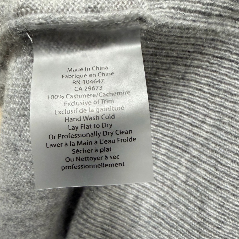 Kinross Rhinestone Cashmere Sweater - Picture 6 of 6